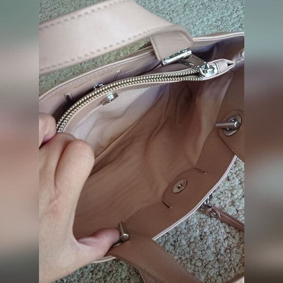 Rebecca Minkoff Mab Quilted Satchel in light pink - Picture 7 of 12